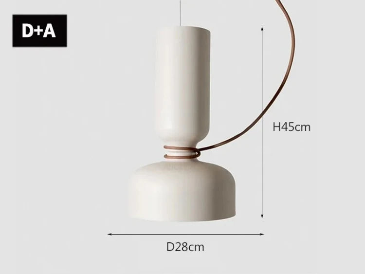 suspension nordique moderne à led pour décoration intérieure créative - vue 7 sur 24
