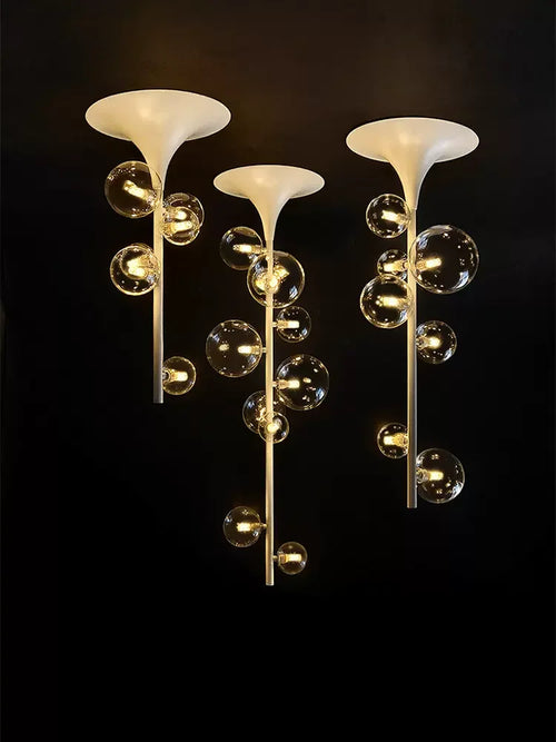 lustre moderne à led design créatif pour intérieur élégant - vue 6 sur 12