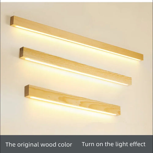 applique murale en bois massif design moderne pour intérieur élégant - vue 5 sur 8