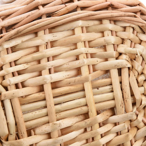 panier de pique-nique en osier grand modèle avec poignée décoratif et pratique - vue 5 sur 8