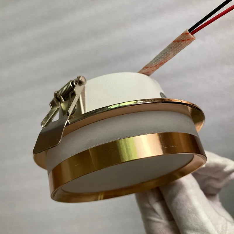 spot led encastrable en cristal pour éclairage intérieur - vue 5 sur 14