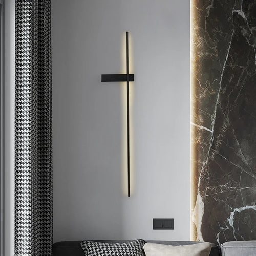applique murale minimaliste en cuivre pour éclairage post-moderne - vue 2 sur 8
