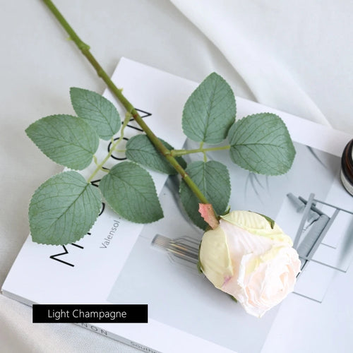 fleur de rose artificielle pour décoration de mariage et table - vue 13 sur 12