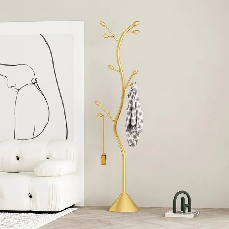 etagère moderne pour vêtements au style industriel élégant - vue 1 sur 10
