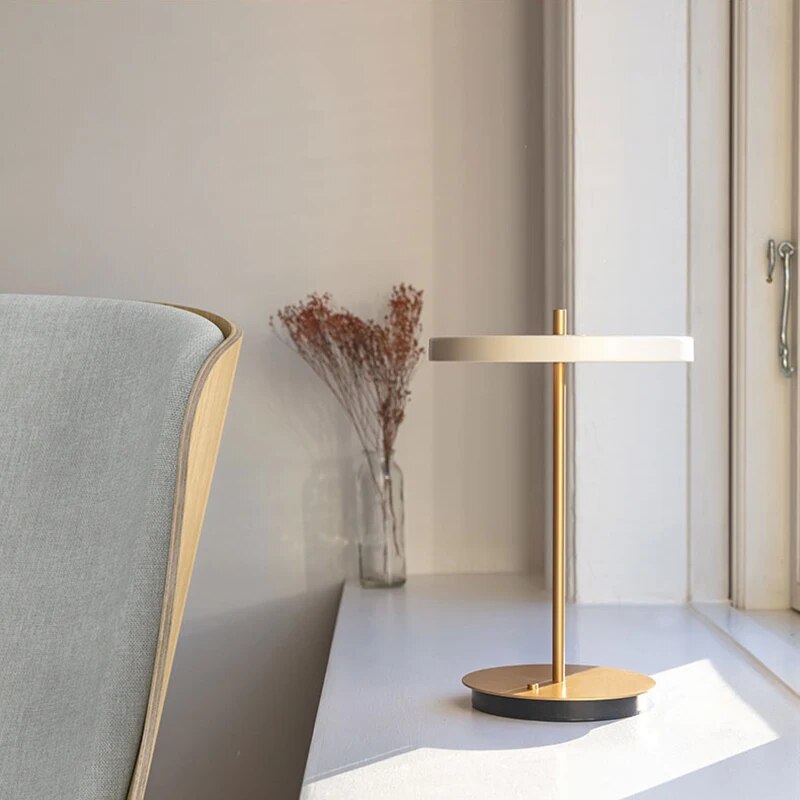 Lampadaire LED nordique variateur intérieur salon chambre étude - vue 4 sur 11