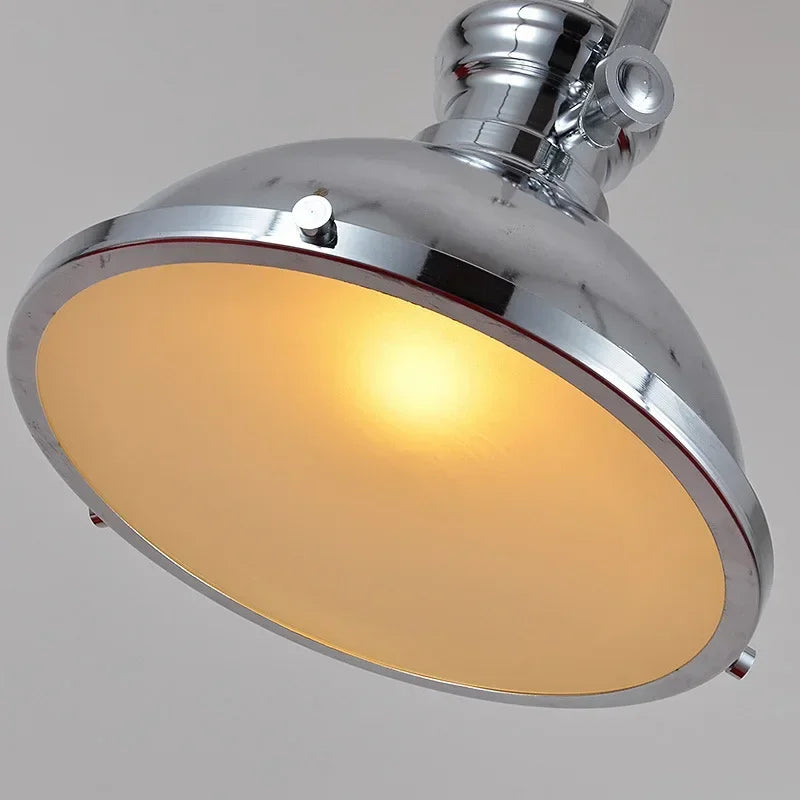suspension rétro en métal industriel pour décoration intérieure - vue 6 sur 16