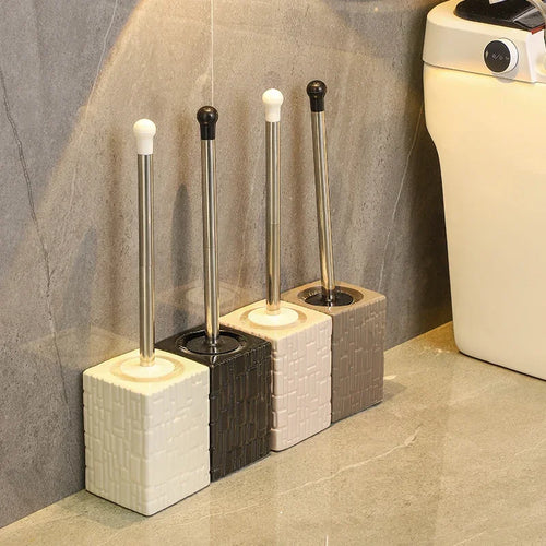 brosse de toilette céramique nettoyage sans angle mort - vue 3 sur 13