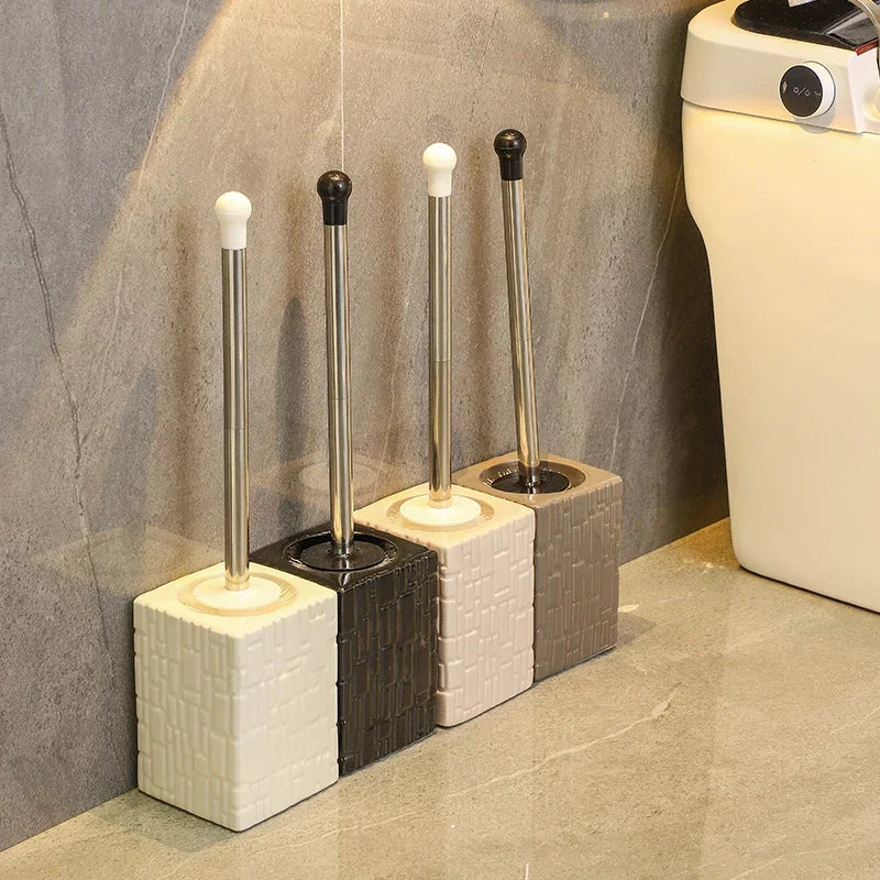 brosse de toilette céramique nettoyage sans angle mort - vue 2 sur 13