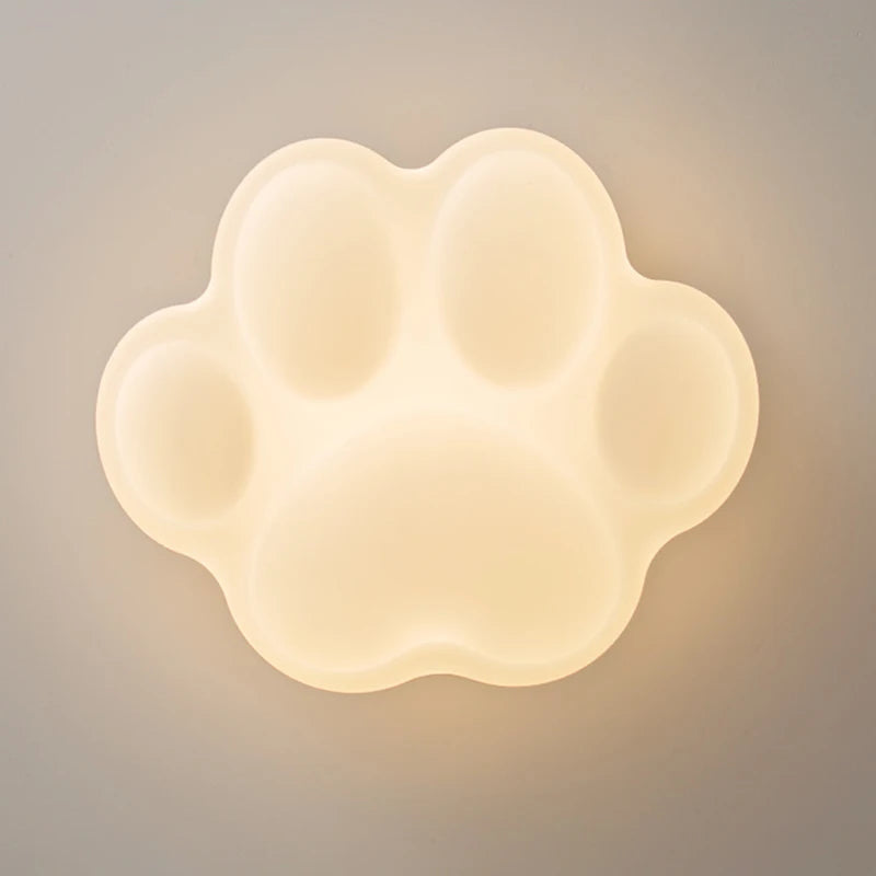 plafonnier mignon en forme de griffes de chat pour enfants - vue 6 sur 12
