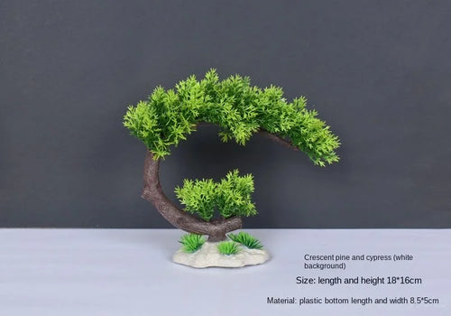 plante artificielle bonsaï en plastique pour décoration intérieure - vue 30 sur 41