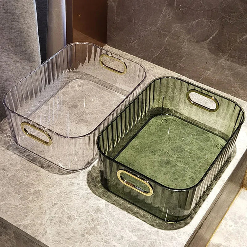 tiroir empilable en acrylique pour rangement de cosmétiques et accessoires - vue 2 sur 8