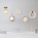 suspension led design pour intérieur de salon