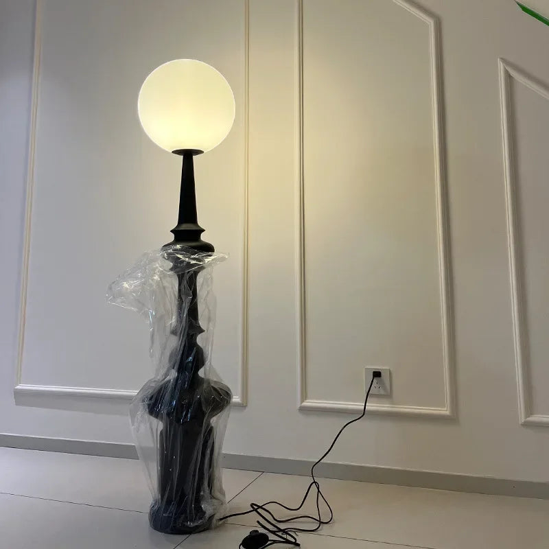 lampadaire nordique design loft pour décoration artistique moderne - vue 4 sur 7