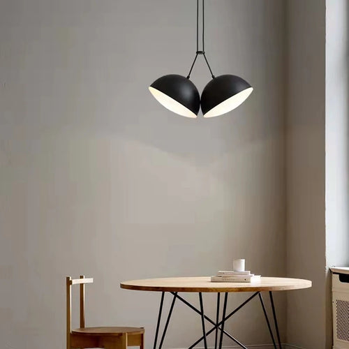 lustre noir design à assembler pour décoration intérieure moderne - vue 4 sur 8