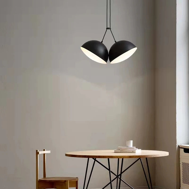 lustre noir design à assembler pour décoration intérieure moderne - vue 3 sur 8