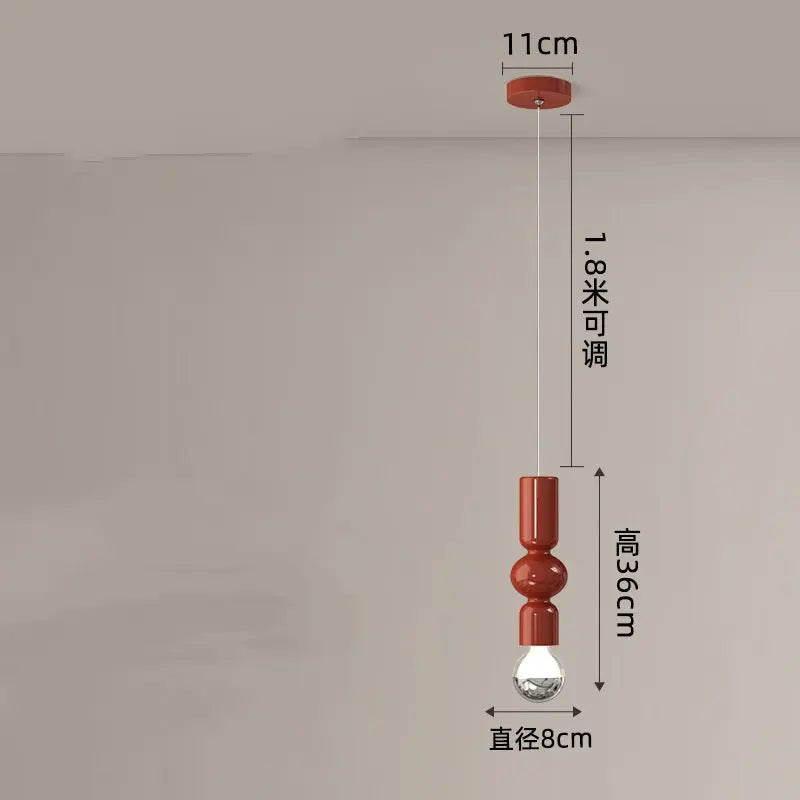 lampe de chevet design nordique créatif pour intérieur moderne - vue 9 sur 10