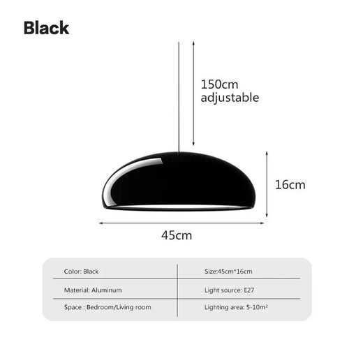 suspension led nordique macaron luminaire suspendu éclairage maison - vue 15 sur 21