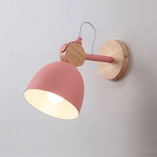 lampe de chevet style japonais éclairage mural intérieur nordique - vue 11 sur 11