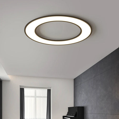 plafonnier ultra-mince moderne à leds pour éclairage intérieur décoratif - vue 3 sur 18
