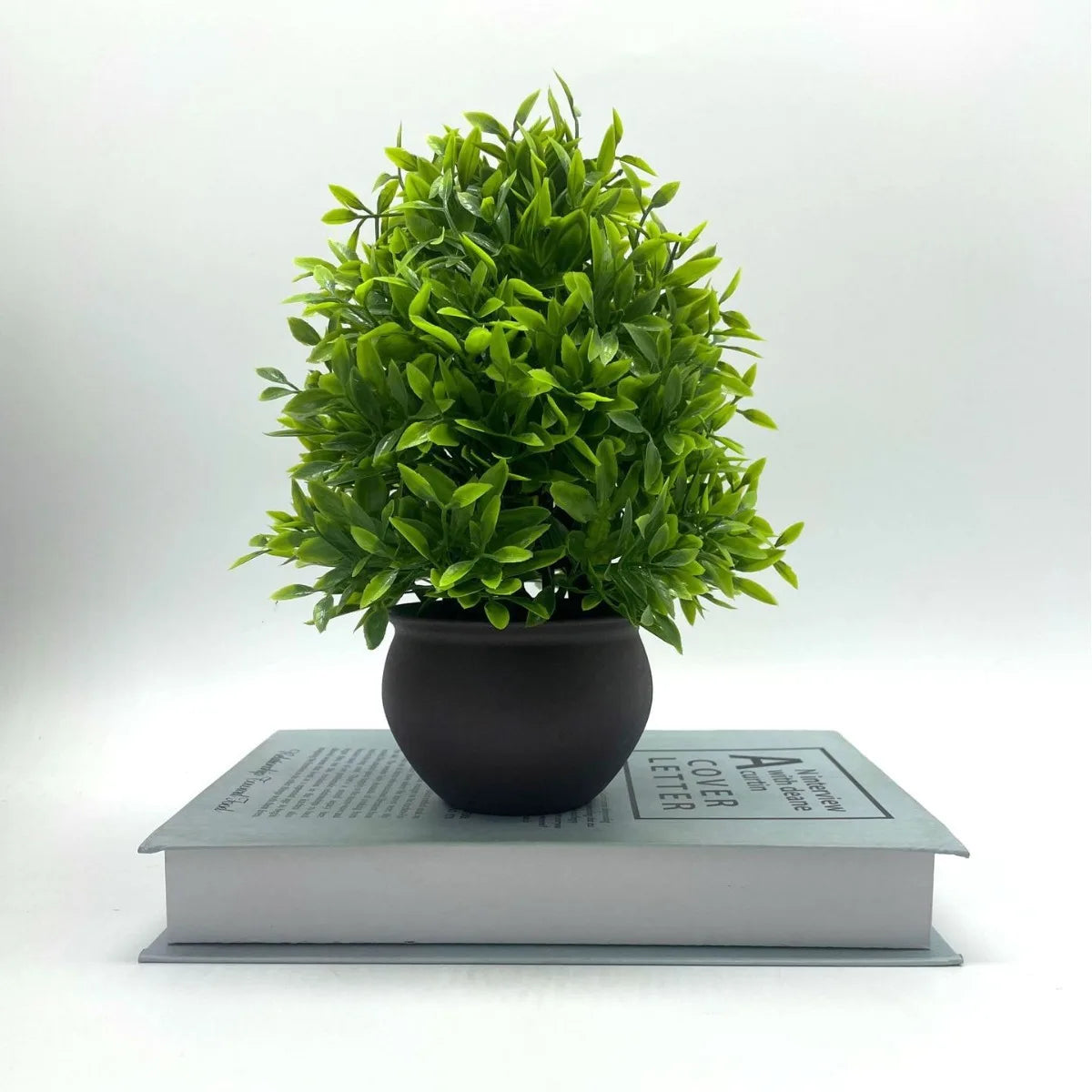 plantes artificielles bonsaï en pot pour décoration intérieure et bureau - vue 5 sur 5