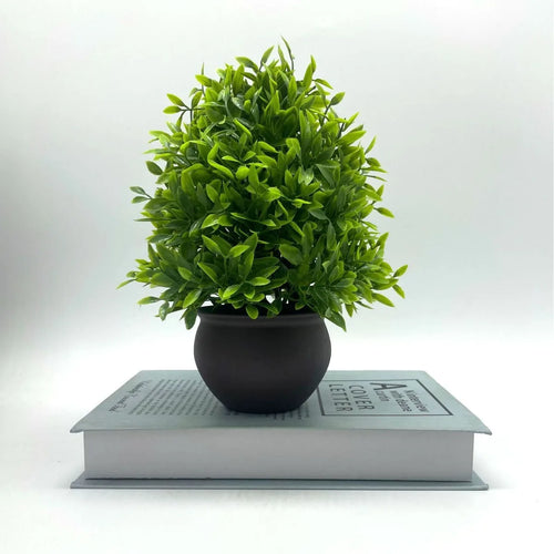 plantes artificielles bonsaï en pot pour décoration intérieure et bureau - vue 6 sur 5
