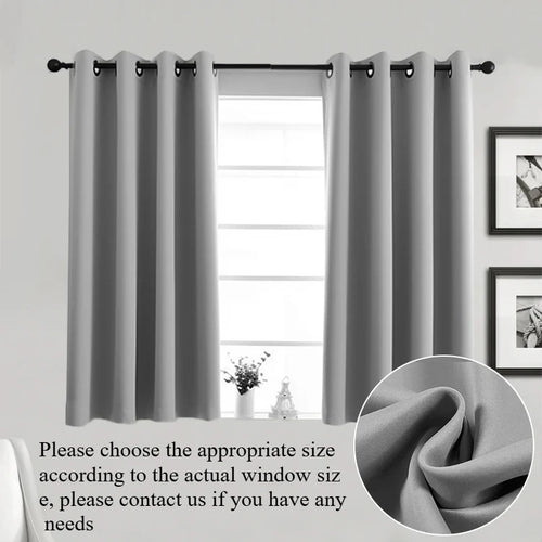 Rideau occultant moderne pour petite fenêtre chambre - vue 2 sur 13