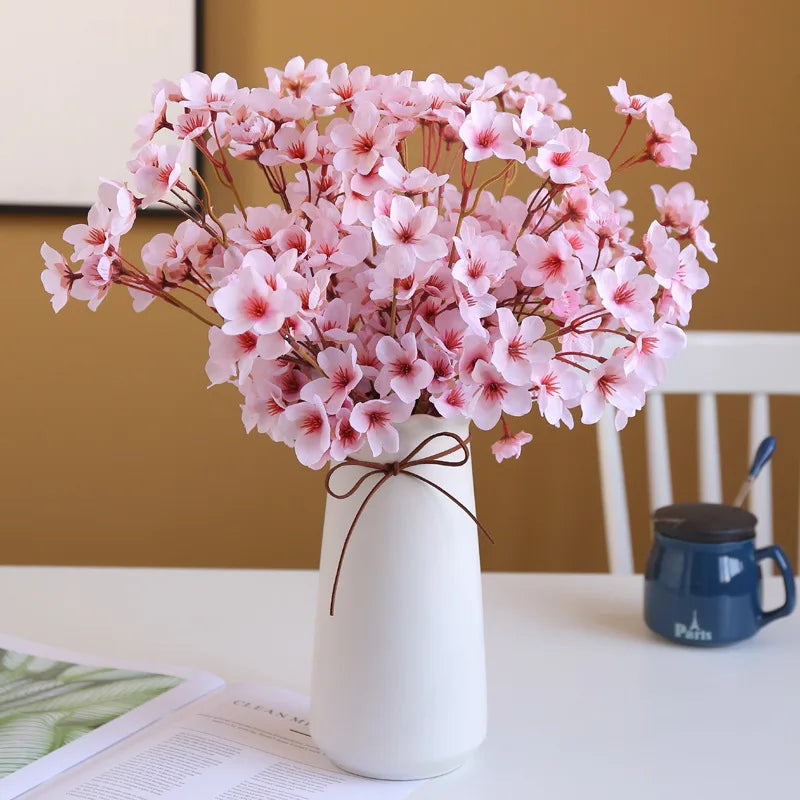 fleurs de cerisier artificielles pour décoration mariage bricolage et jardin - vue 2 sur 8