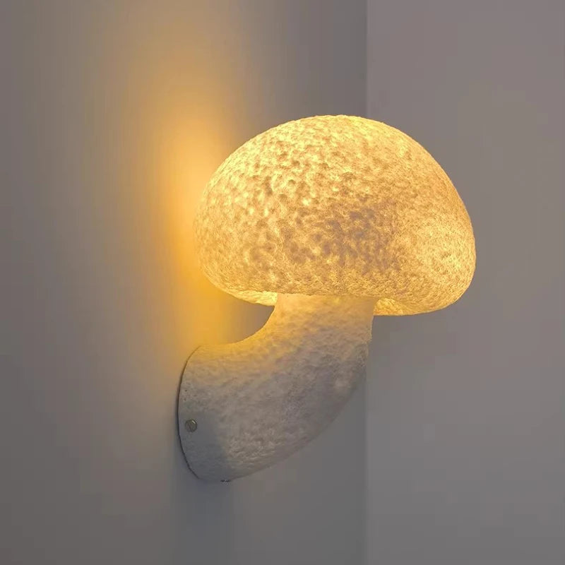 applique murale champignon design nordique pour intérieur extérieur - vue 3 sur 7