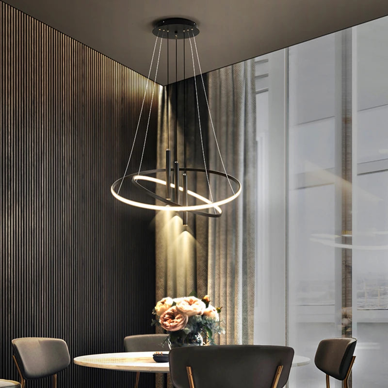 suspension décorative pour éclairage intérieur moderne - vue 4 sur 6