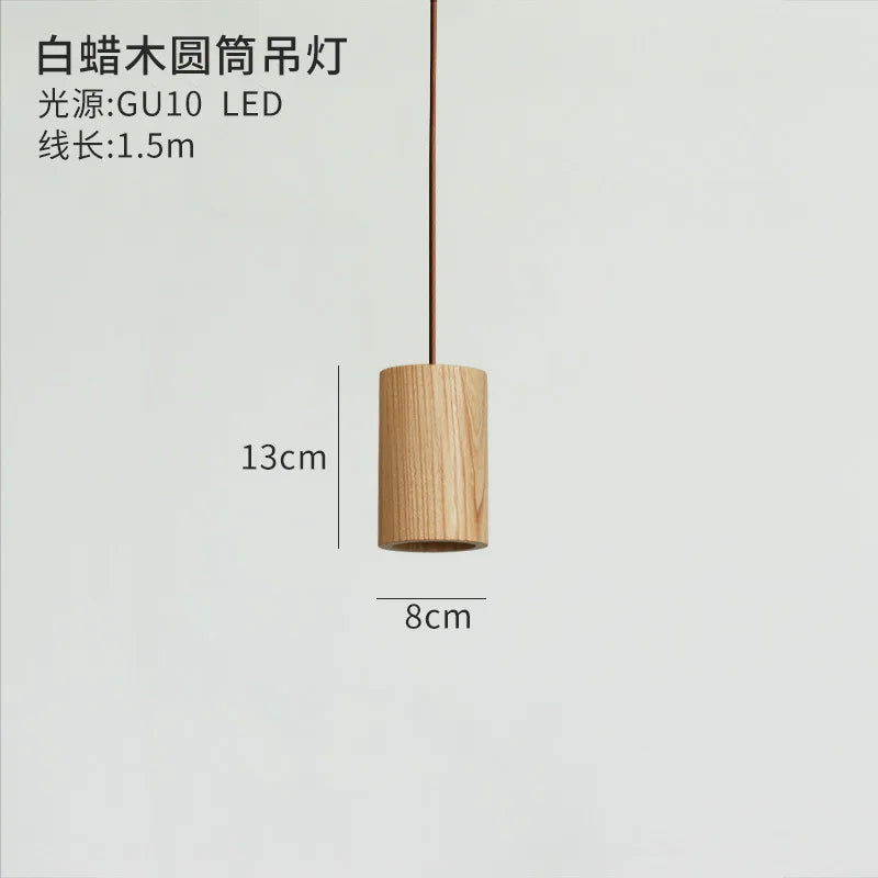 suspension style japonais en bois pour décoration intérieure - vue 10 sur 10