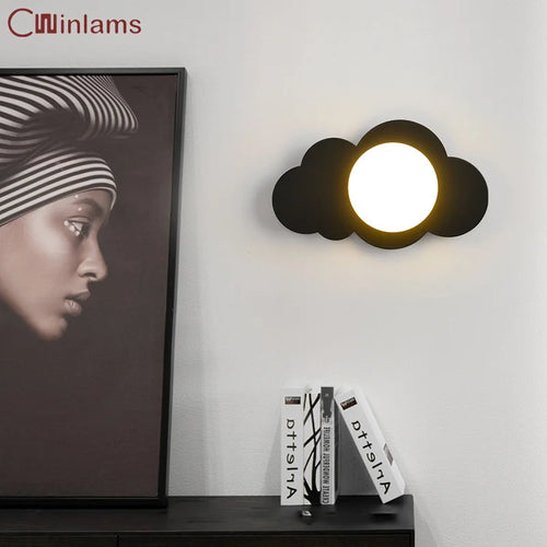applique murale design moderne forme nuage pour intérieur élégant - vue 2 sur 10