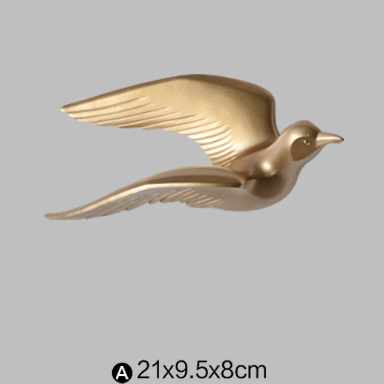 décoration murale créative mouette oiseau pour intérieur - vue 33 sur 36