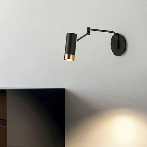 applique murale pliante pour lecture moderne avec bras pivotant - vue 5 sur 7
