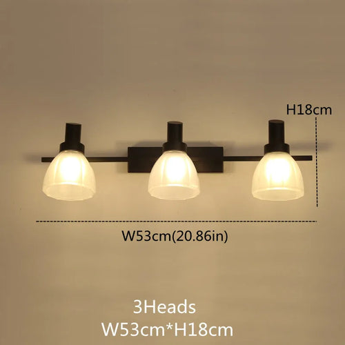 applique murale vintage led avec abat-jour en verre bronze - vue 14 sur 19