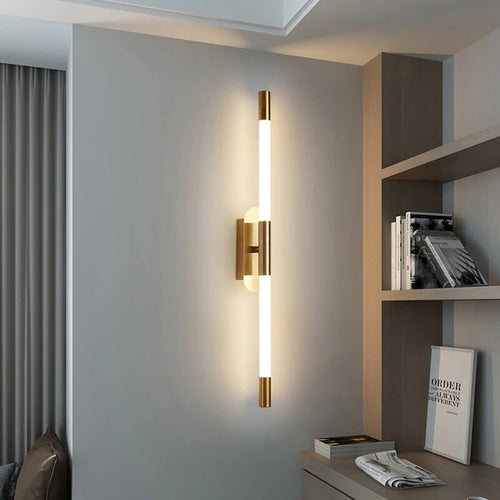 Applique murale LED longue ligne au design nordique moderne - vue 5 sur 8