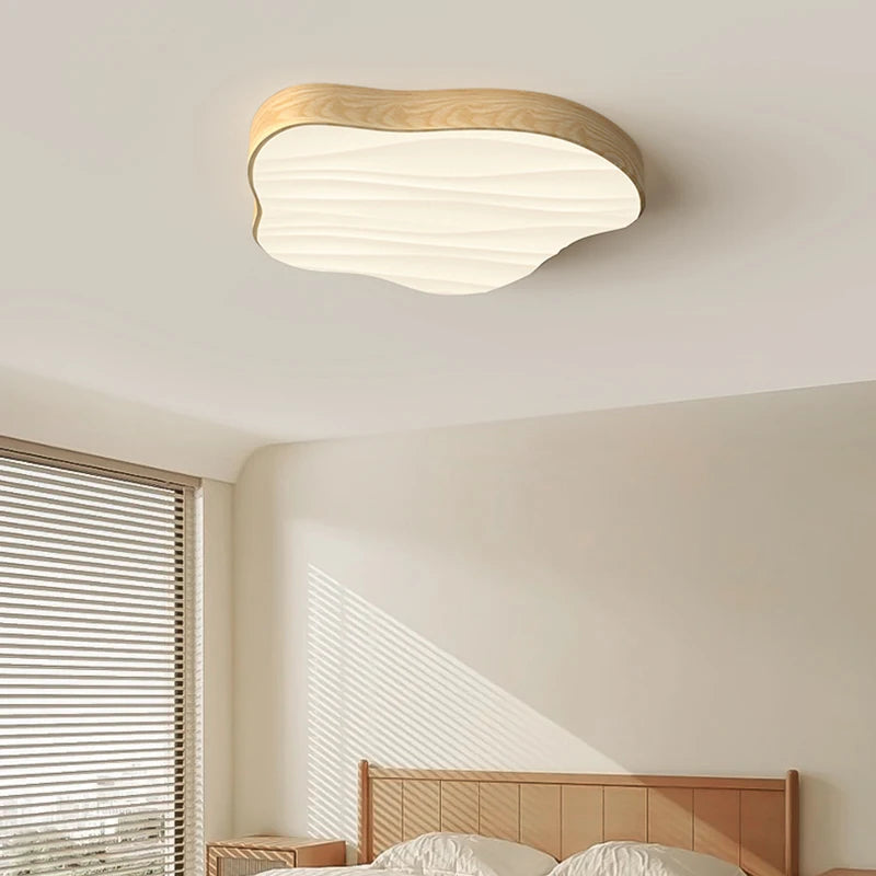 lustres en grain de bois modernes et simples pour éclairage domestique - vue 5 sur 14