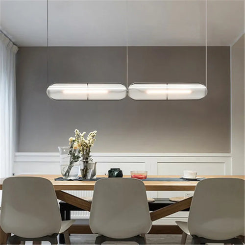 suspension led moderne avec cordon chaud réglable - vue 3 sur 12