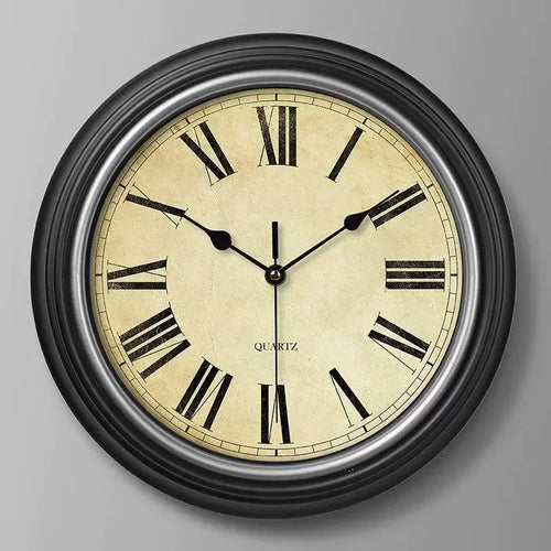 horloge murale rétro nordique silencieuse pour intérieur élégant - vue 15 sur 15