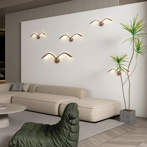 applique murale led moderne design pour décoration intérieure créative - vue 2 sur 10