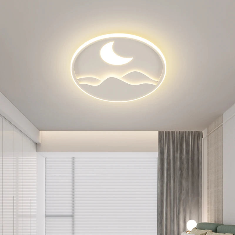 plafonnier moderne à leds pour un éclairage intérieur simple et élégant - vue 6 sur 8