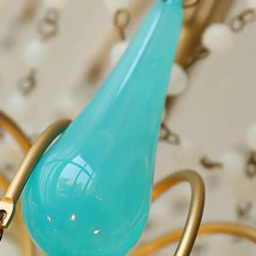 lustre créatif en forme de goutte pour décoration moderne - vue 7 sur 7