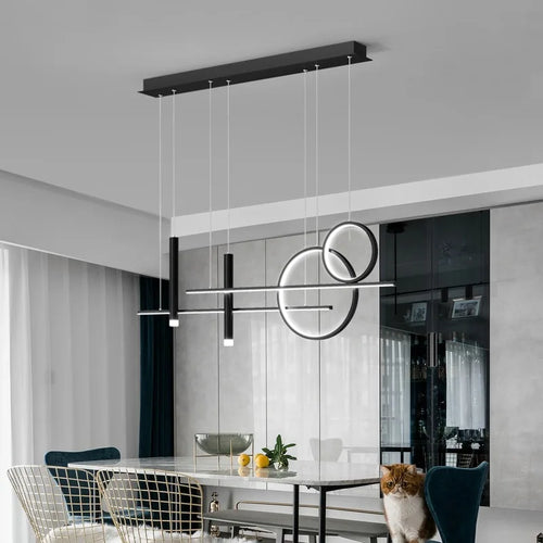 plafonnier led design simple moderne luminaire décoratif 2022 - vue 3 sur 10