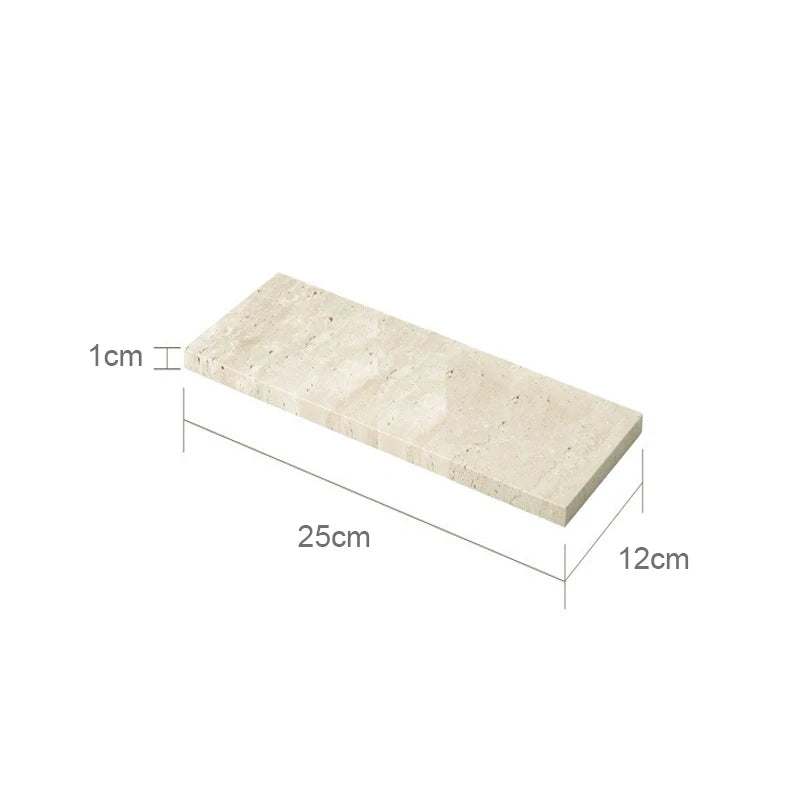 ensemble d'accessoires en marbre naturel pour salle de bain - vue 17 sur 30
