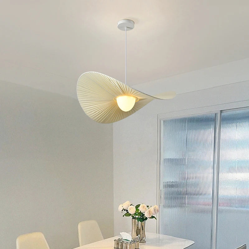 lustre en tissu moderne minimaliste pour intérieur élégant - vue 3 sur 10