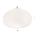 suspension led en verre style japonais moderne pour intérieur élégant