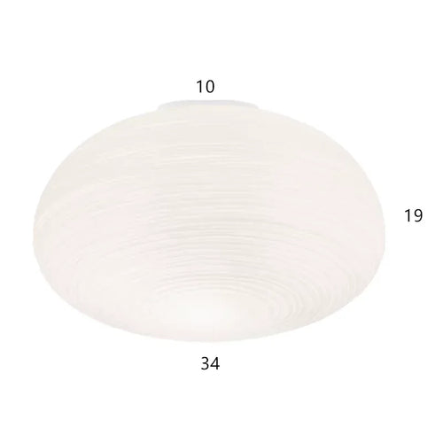 suspension led en verre style japonais moderne pour intérieur élégant - vue 15 sur 14