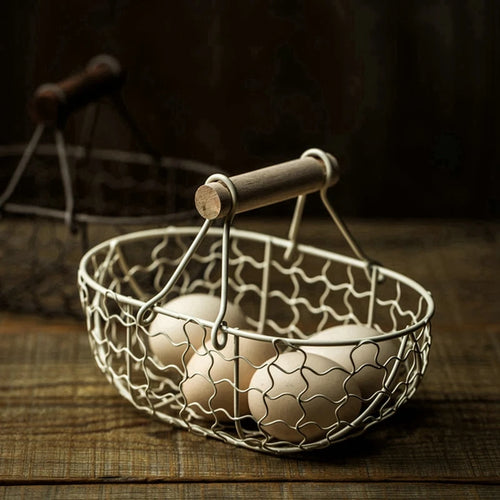 panier créatif de rangement pour œufs et fruits - vue 2 sur 10
