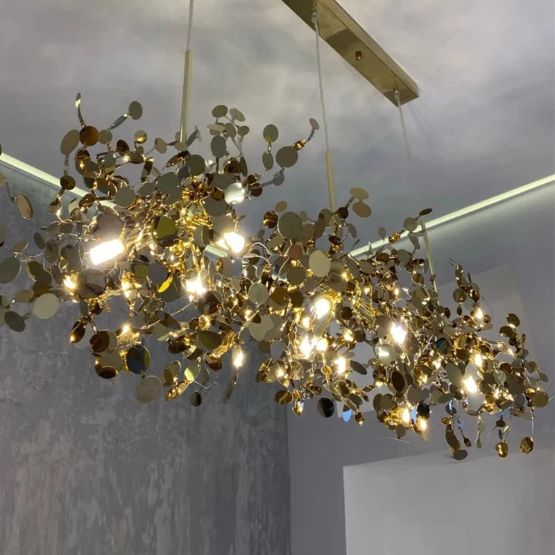 suspension design moderne en acier inoxydable pour intérieur - vue 3 sur 20