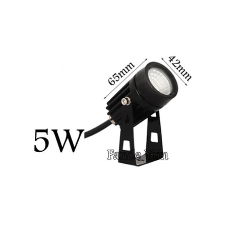 éclairage de jardin led étanche lampe de pelouse extérieure - vue 11 sur 14