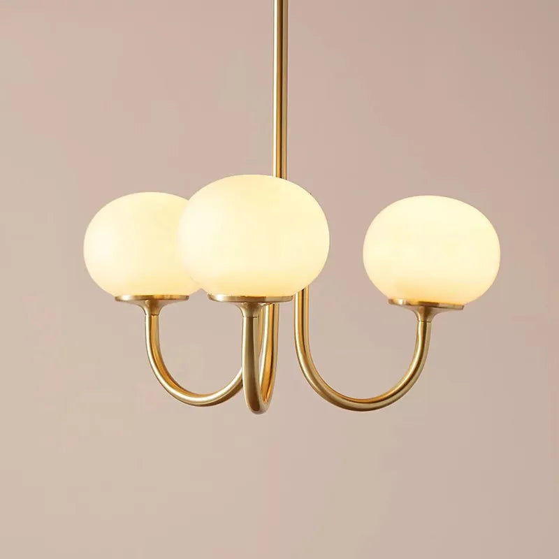 Lustre design doré nordique Simple - vue 3 sur 11